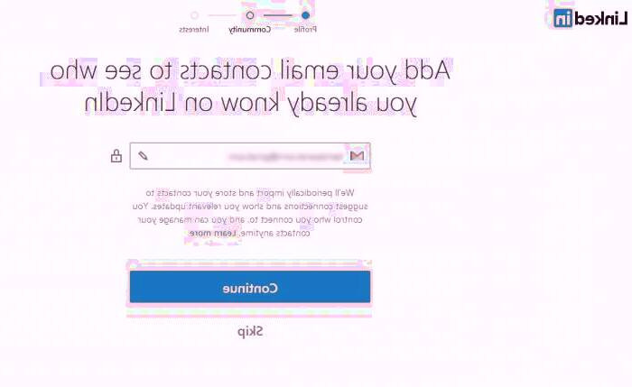مراحل ساخت حساب لینکدین حساب لینکدین