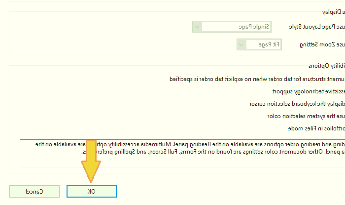 اعمال تغییرات برای سیاه کردن پس زمینه فایل های PDF اعمال تغییرات