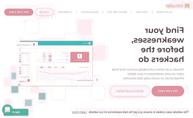 اسکن امنیت سایت با ابزار Intruder وب سایت Intruder
