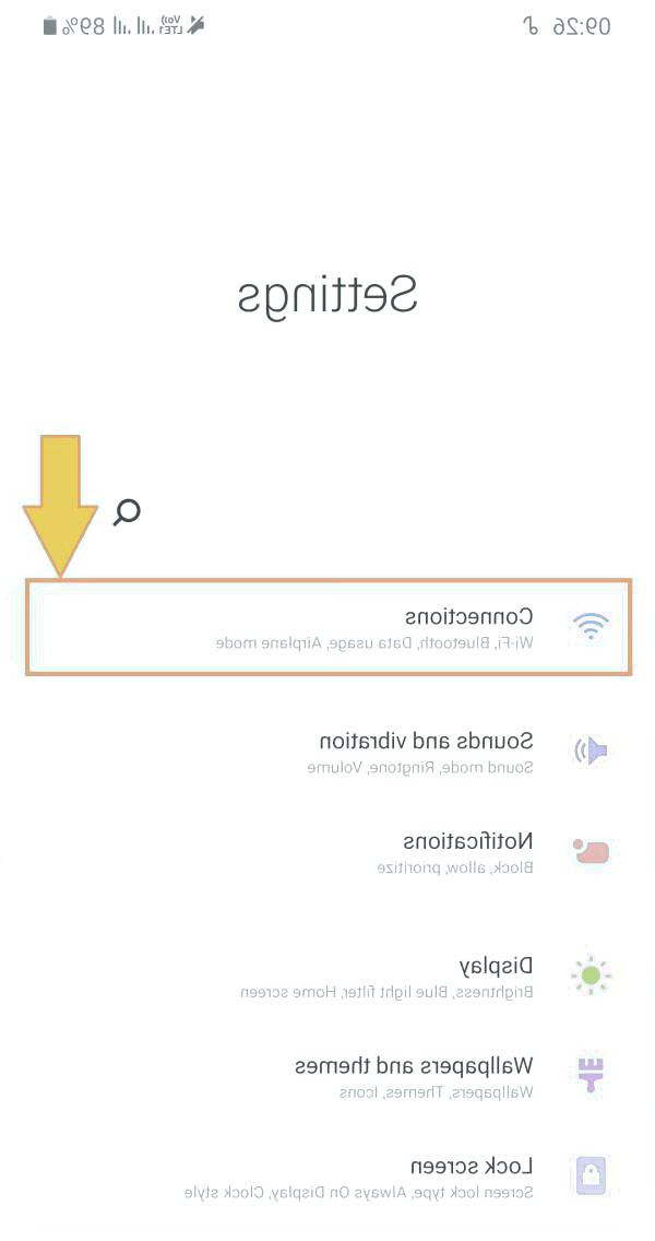 تنظیمات اندروید