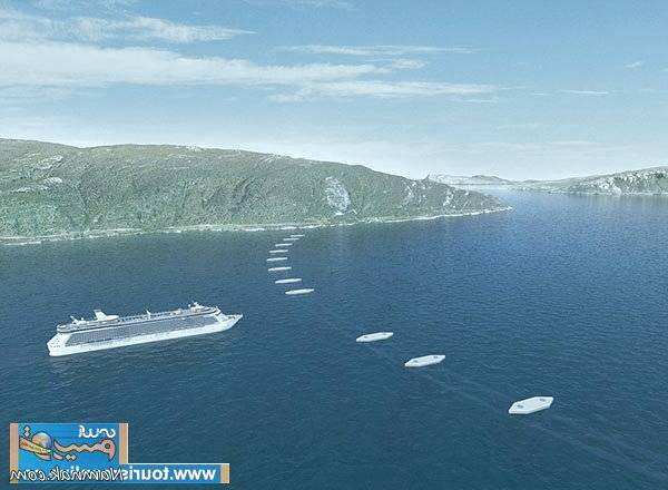 زیباترین تونل زیرآبی