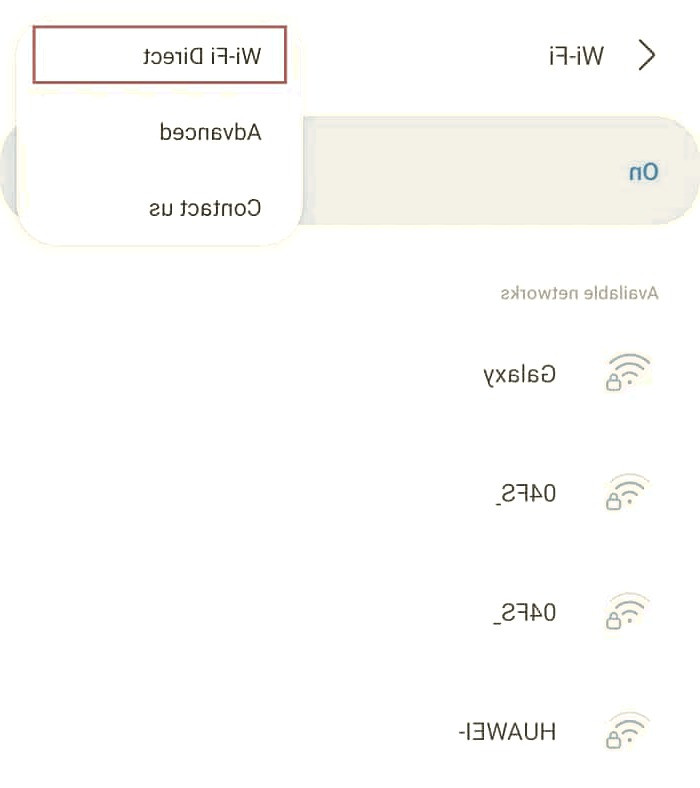 قابلیت وای فای دایرکت